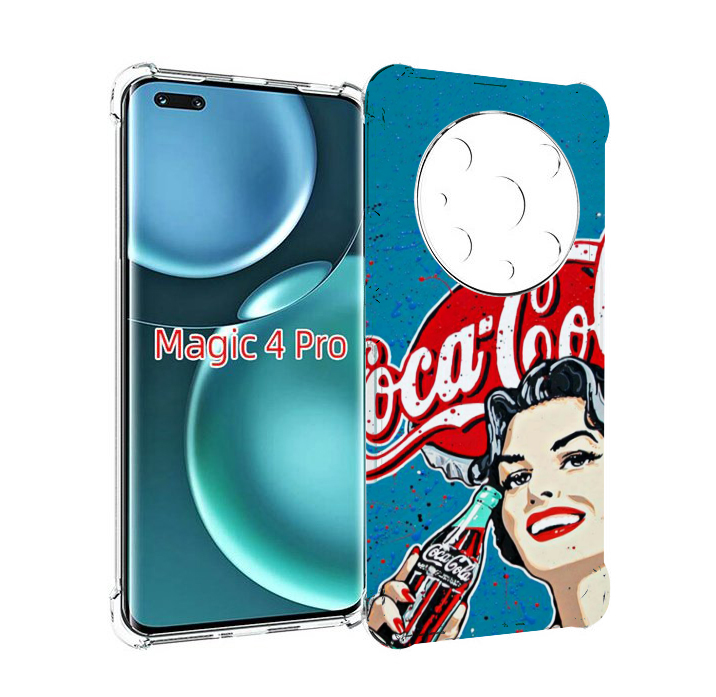 

Чехол MyPads вкусная кола картинка для Honor Magic4 Pro, Прозрачный, Tocco
