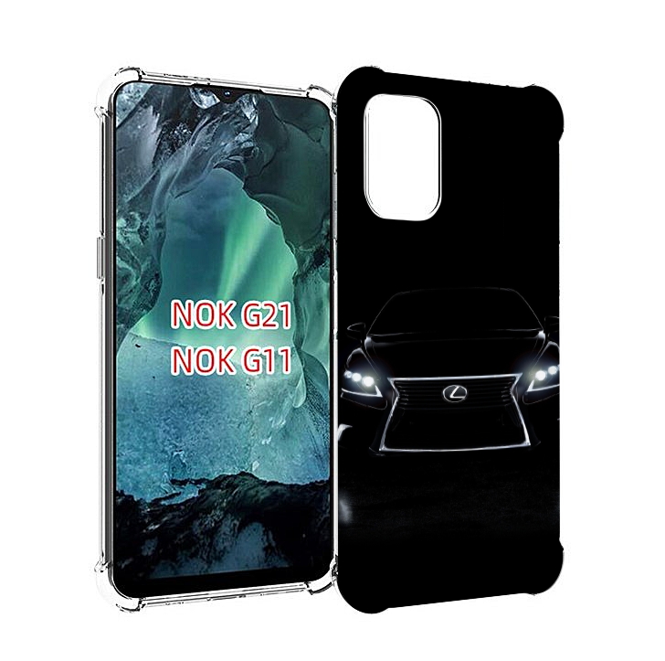 

Чехол Mypads Lexus 1 Мужской Для Nokia G11/G21, Прозрачный, Tocco