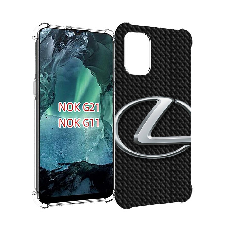 

Чехол Mypads Lexus 3 Для Nokia G11/G21, Прозрачный, Tocco