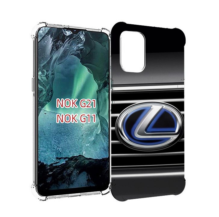 

Чехол Mypads Lexus 2 Для Nokia G11/G21, Прозрачный, Tocco