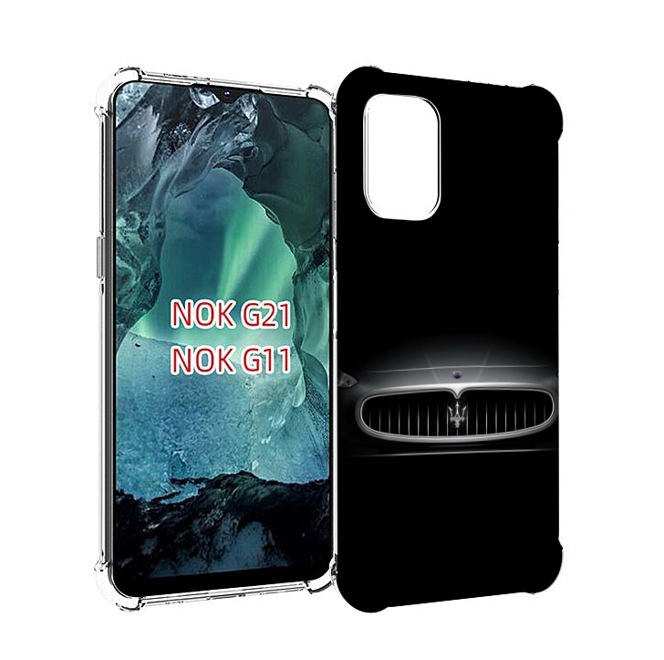 

Чехол Mypads Maserati 1 Женский Для Nokia G11/G21, Прозрачный, Tocco