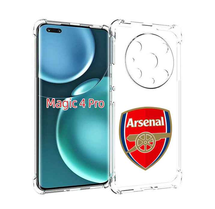 

Чехол MyPads ФК Арсенал логотип для Honor Magic4 Pro, Прозрачный, Tocco