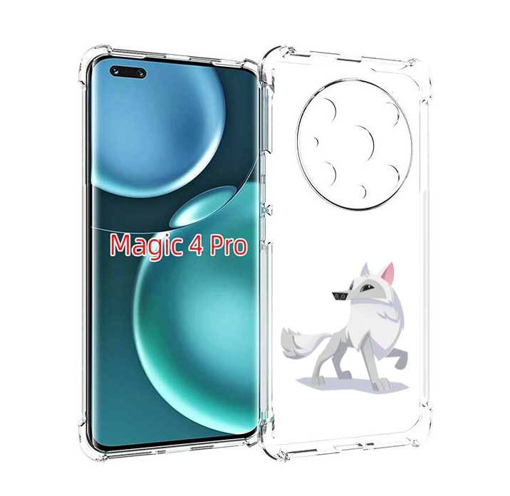

Чехол MyPads волчок-серый для Honor Magic4 Pro, Прозрачный, Tocco