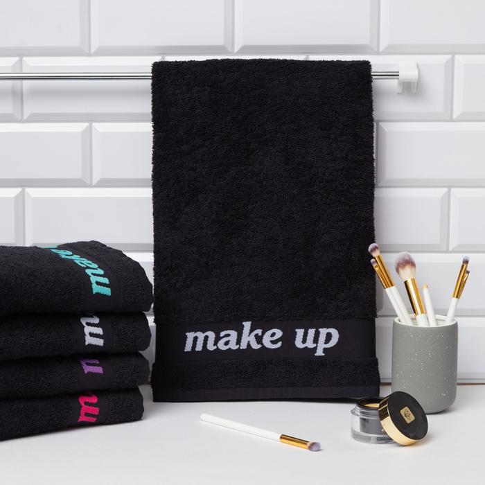 

Полотенце махровое Love Life Make up 50x90 белый,100% хлопок,360 г/м2