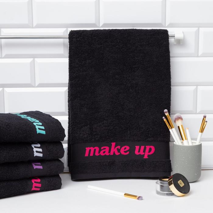 

Полотенце махровое Love Life Make up 50x90 малиновый,100% хлопок,360 г/м2