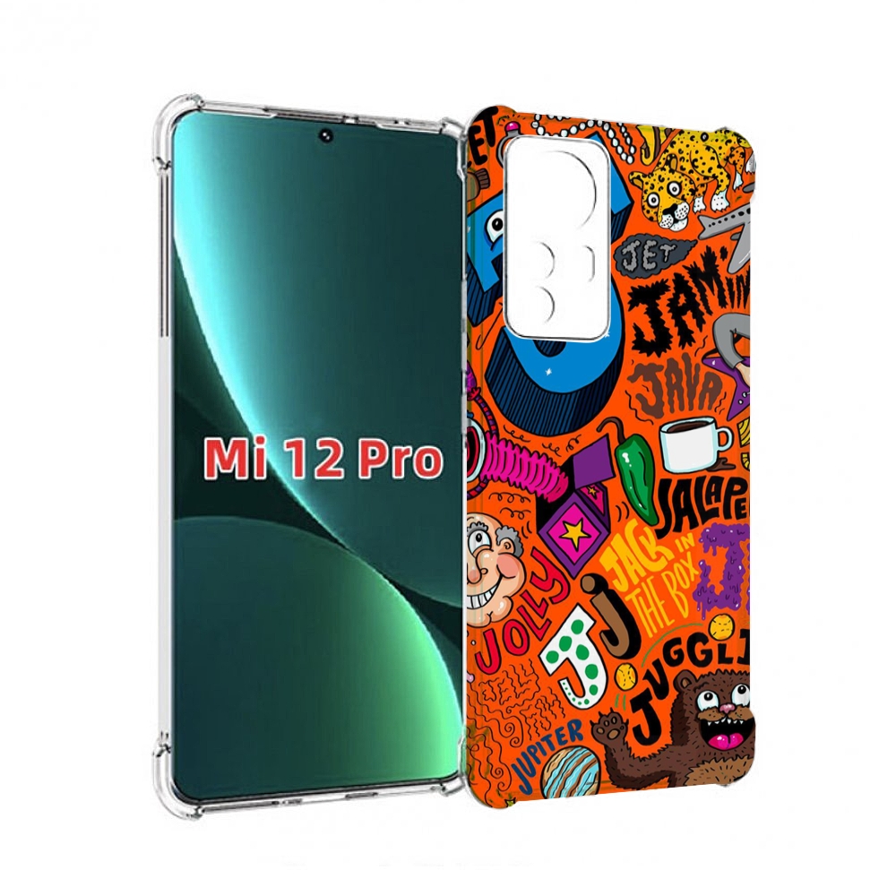 

Чехол MyPads funky-decor для Xiaomi 12S Pro, Прозрачный, Tocco