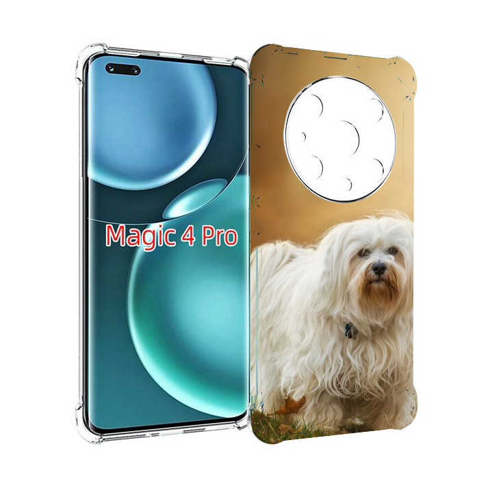 

Чехол MyPads гаванскии бишон для Honor Magic4 Pro, Прозрачный, Tocco