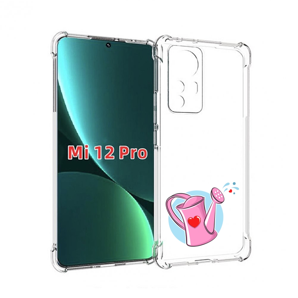 

Чехол MyPads Лейка любви 14 февраля для Xiaomi 12S Pro, Прозрачный, Tocco