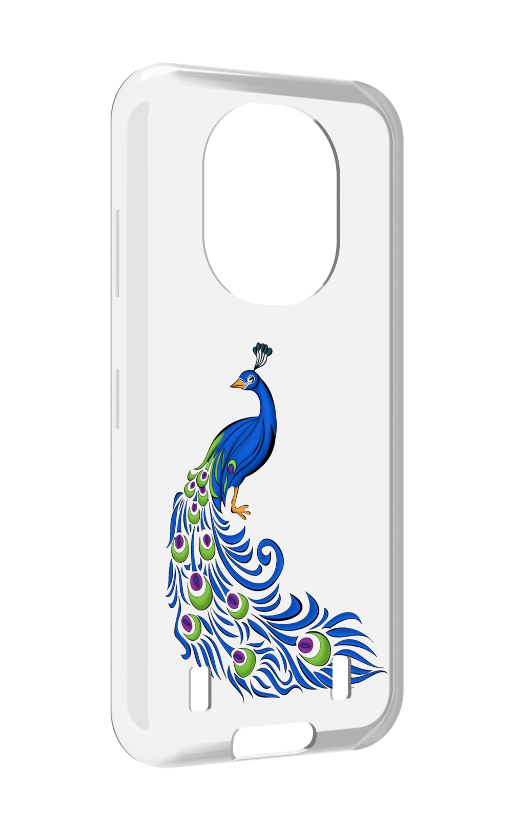 

Чехол MyPads жарптица-голубая для Oukitel WP16, Прозрачный, Tocco