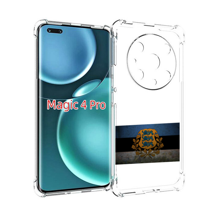 

Чехол MyPads герб флаг эстонии-1 для Honor Magic4 Pro, Прозрачный, Tocco