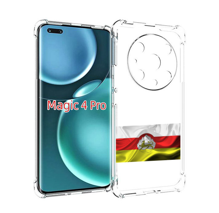 

Чехол MyPads герб флаг южная осетия-1 для Honor Magic4 Pro, Прозрачный, Tocco