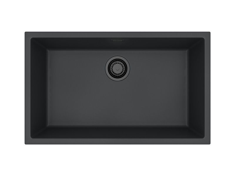 

Мойка для кухни ALVEUS OMNI 40 GRANITAL DEEP BLACK-G90 BE 750x450x198 с сифоном, Черный, OMNI 40