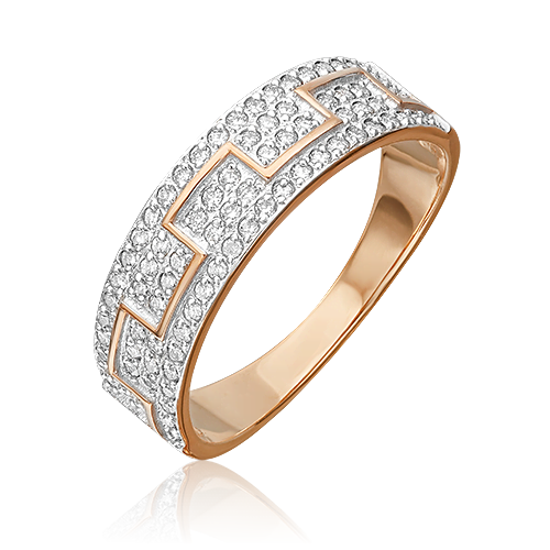 

Кольцо из золота р. 18 PLATINA jewelry 01-0656-00-101-1110-30, бриллиант, 01-0656-00-101-1110-30
