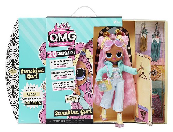

Кукла L.O.L. Surprise! OMG Doll Sunshine Series 4,5 27 см