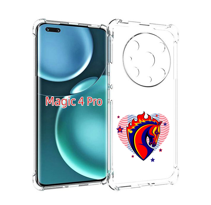

Чехол MyPads ФК ЦСЛ Лошадь для Honor Magic4 Pro, Прозрачный, Tocco