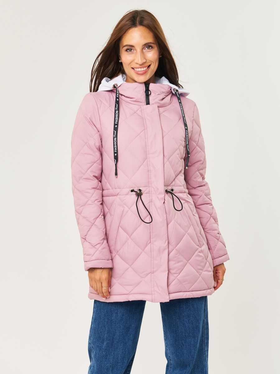 

Куртка женская 1000 и 1 вещь! КС-413 розовая XL, КС-413