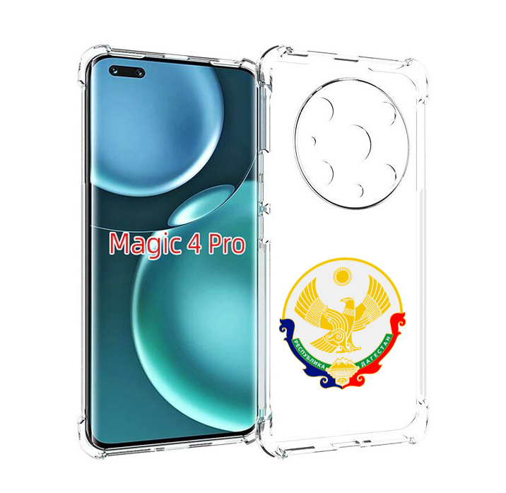 

Чехол MyPads герб-дагестан-махачкала для Honor Magic4 Pro, Прозрачный, Tocco