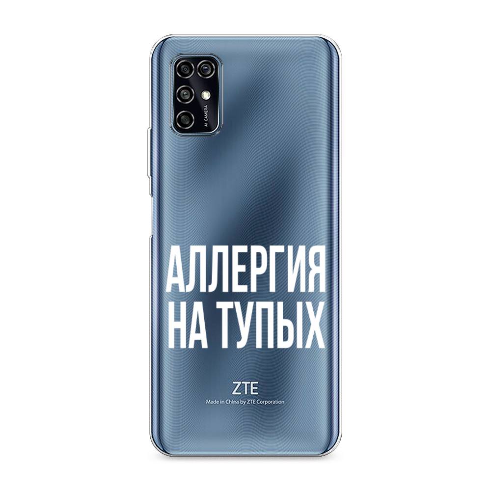 

Чехол Awog на ZTE Blade V2020 Smart / ЗТЕ Блэйд V2020 Smart "Аллергия на тупых", Разноцветный, 133850-6