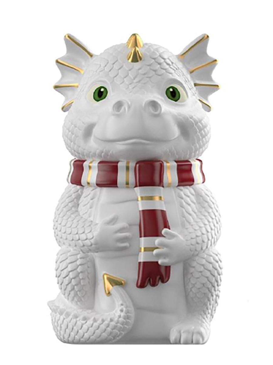 Чай черный GET&JOY Символ года-Дракон белый в керамической чайнице, 50 г