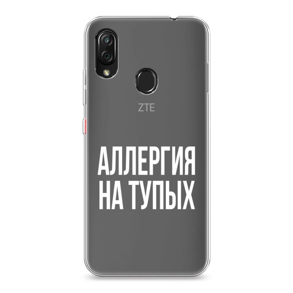 

Чехол Awog на ZTE Blade V10 Vita / ЗТЕ Блэйд V10 Vita "Аллергия на тупых", Разноцветный, 132650-6