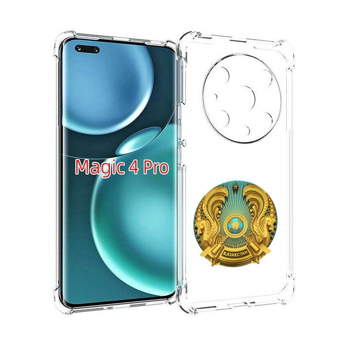 

Чехол MyPads герб-казахстана для Honor Magic4 Pro, Прозрачный, Tocco