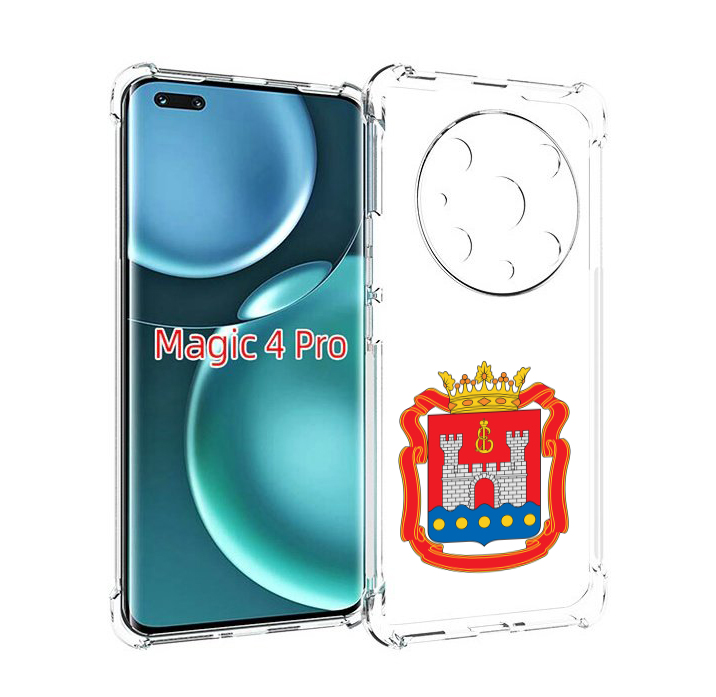 

Чехол MyPads герб-калининградская-область для Honor Magic4 Pro, Прозрачный, Tocco