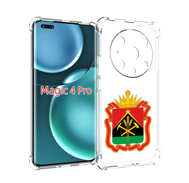 

Чехол MyPads герб-кемеровскои-области для Honor Magic4 Pro, Прозрачный, Tocco