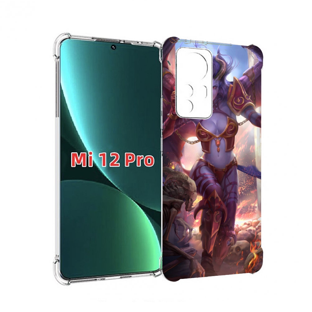 

Чехол MyPads queen of pain dota 2 для Xiaomi 12S Pro, Прозрачный, Tocco