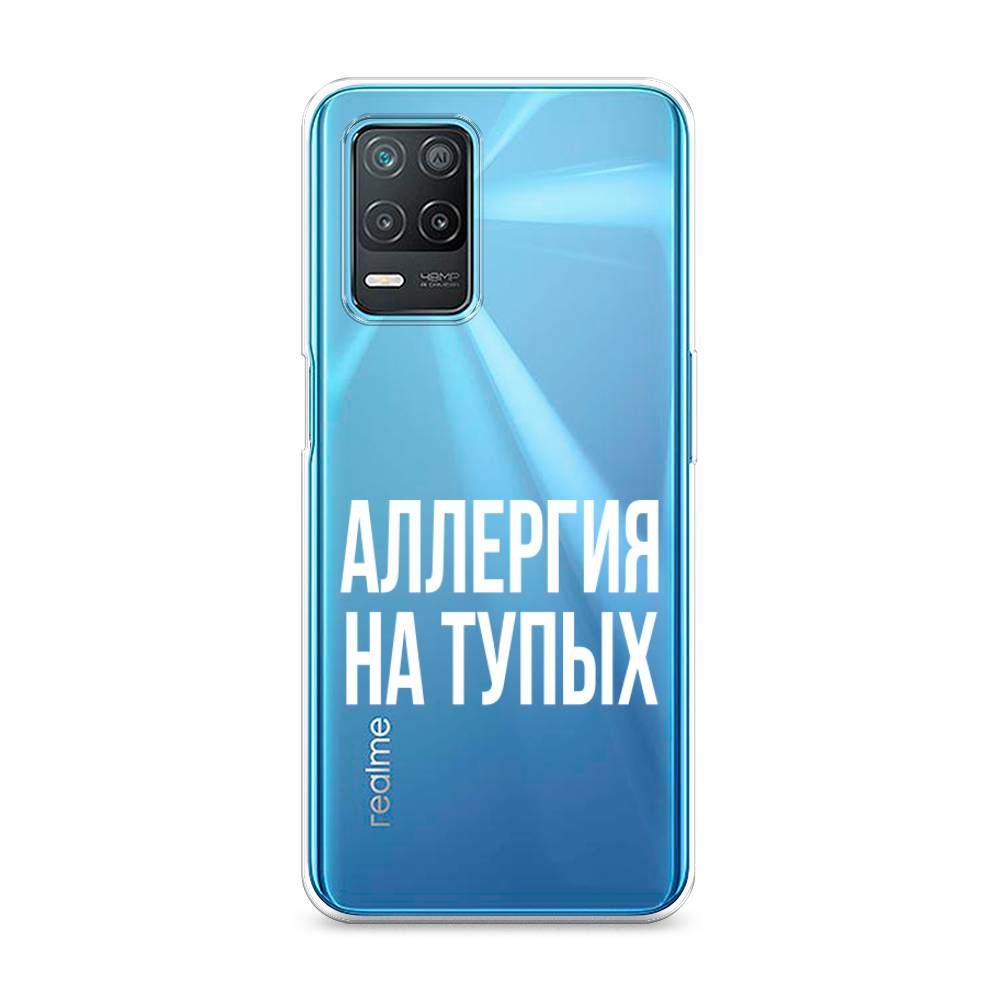 фото Чехол awog "аллергия на тупых" для realme 8 5g