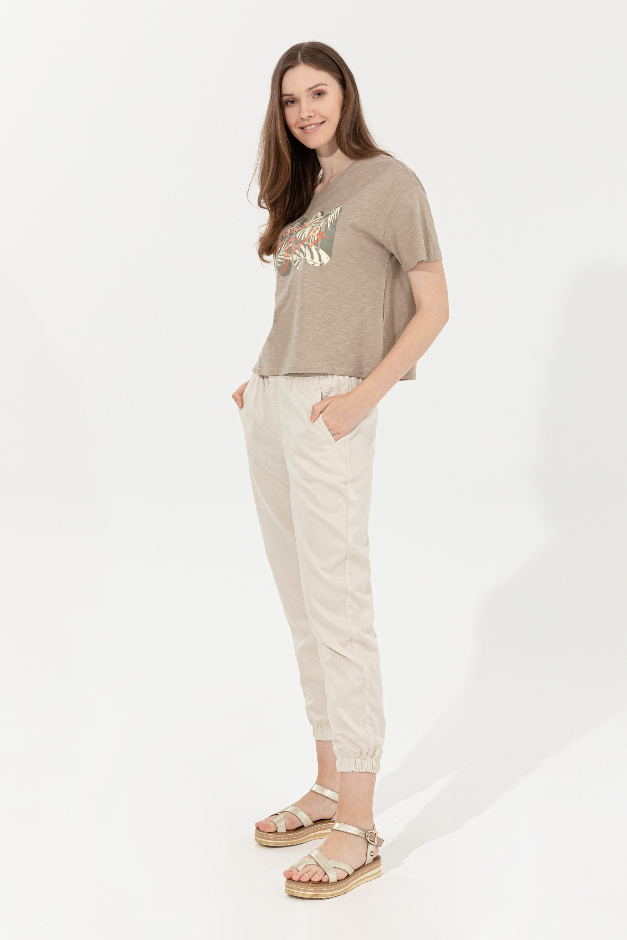 

Брюки женские U.S. POLO Assn. G082SZ0780SUNY бежевые 32, Бежевый, G082SZ0780SUNY
