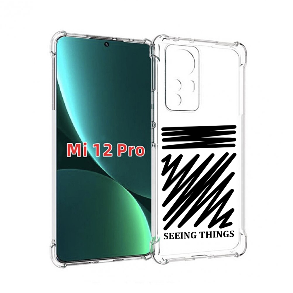 

Чехол MyPads seeing-things для Xiaomi 12S Pro, Прозрачный, Tocco
