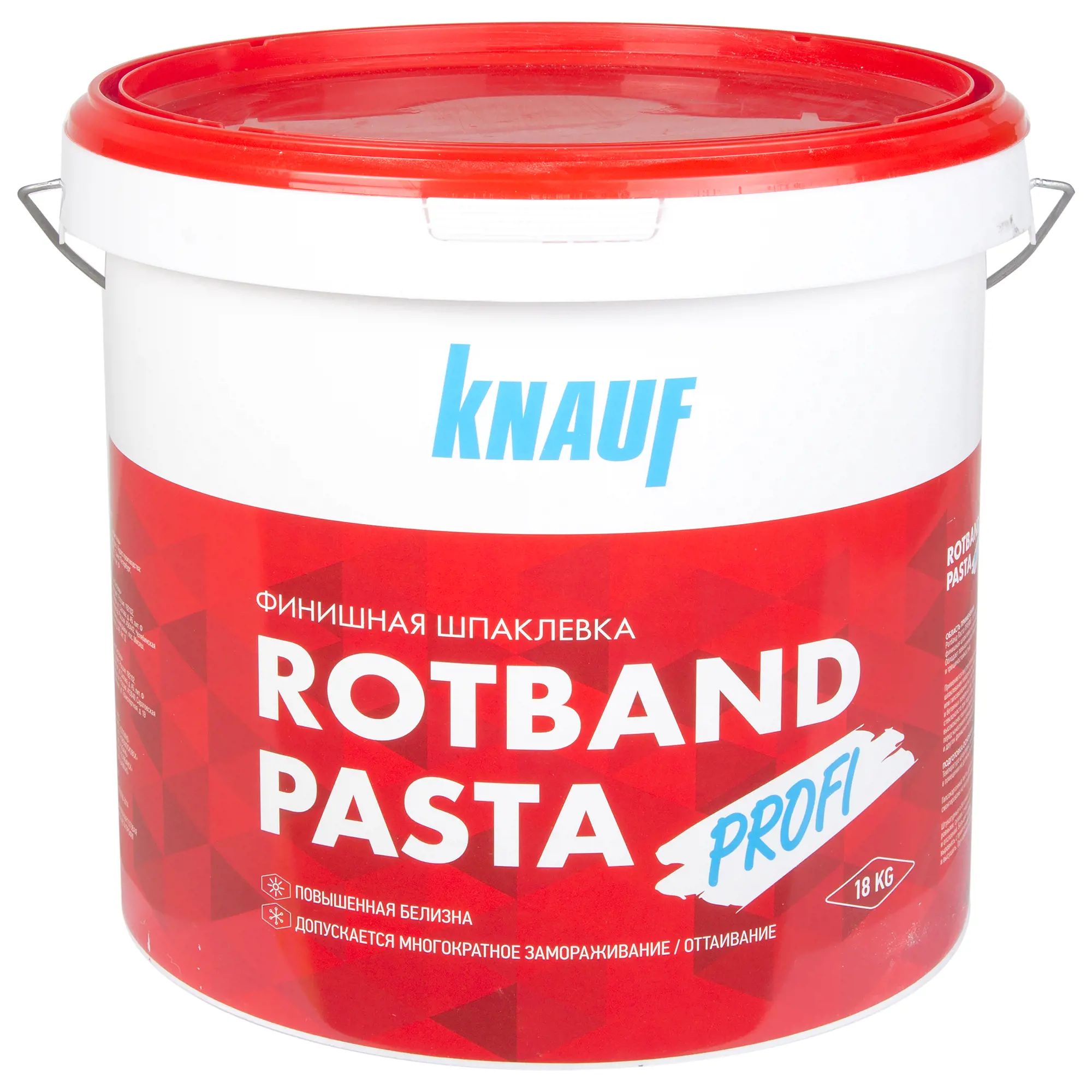 Шпаклевка готовая KNAUF Rotband Pasta Profi, 18кг