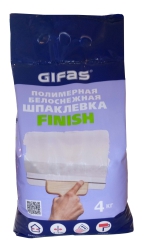 Шпаклевка полимерная GIFAS Finish 4кг