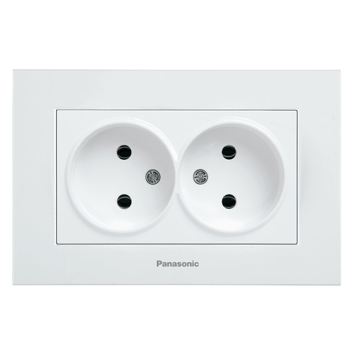 фото Розетка силов. panasonic karre plus (wktc02042wh-ru) скрыт. ip20 белый (упак.:1шт)