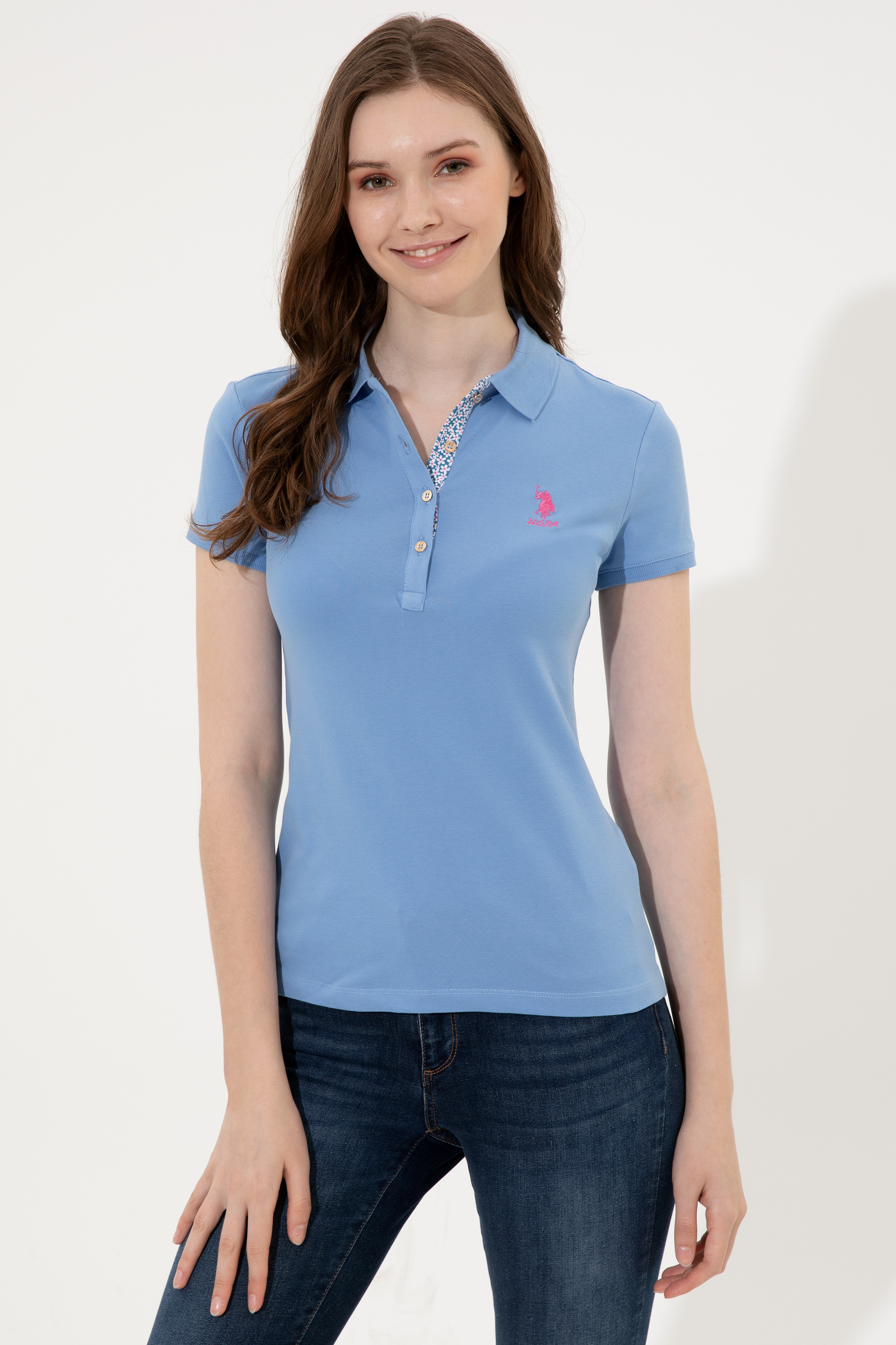 

Футболка женская U.S. POLO Assn. G082SZ0110TP0122 синяя 2XL, G082SZ0110TP0122
