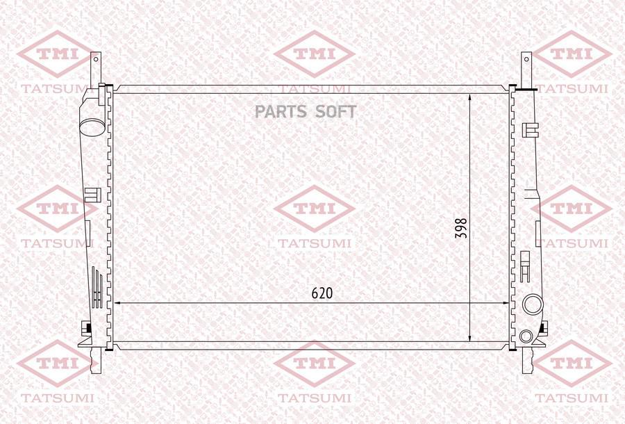 Радиатор охлаждения Tatsumi TGA1175 100051286269