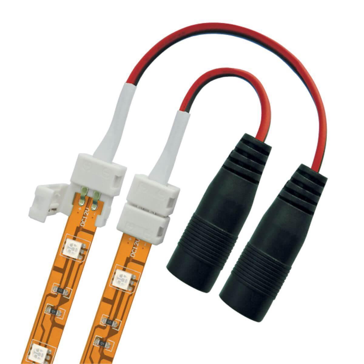 Коннектор для светодиодных лент Uniel UCX-SJ2/B20-NNN White 020 06615 набор из 20шт
