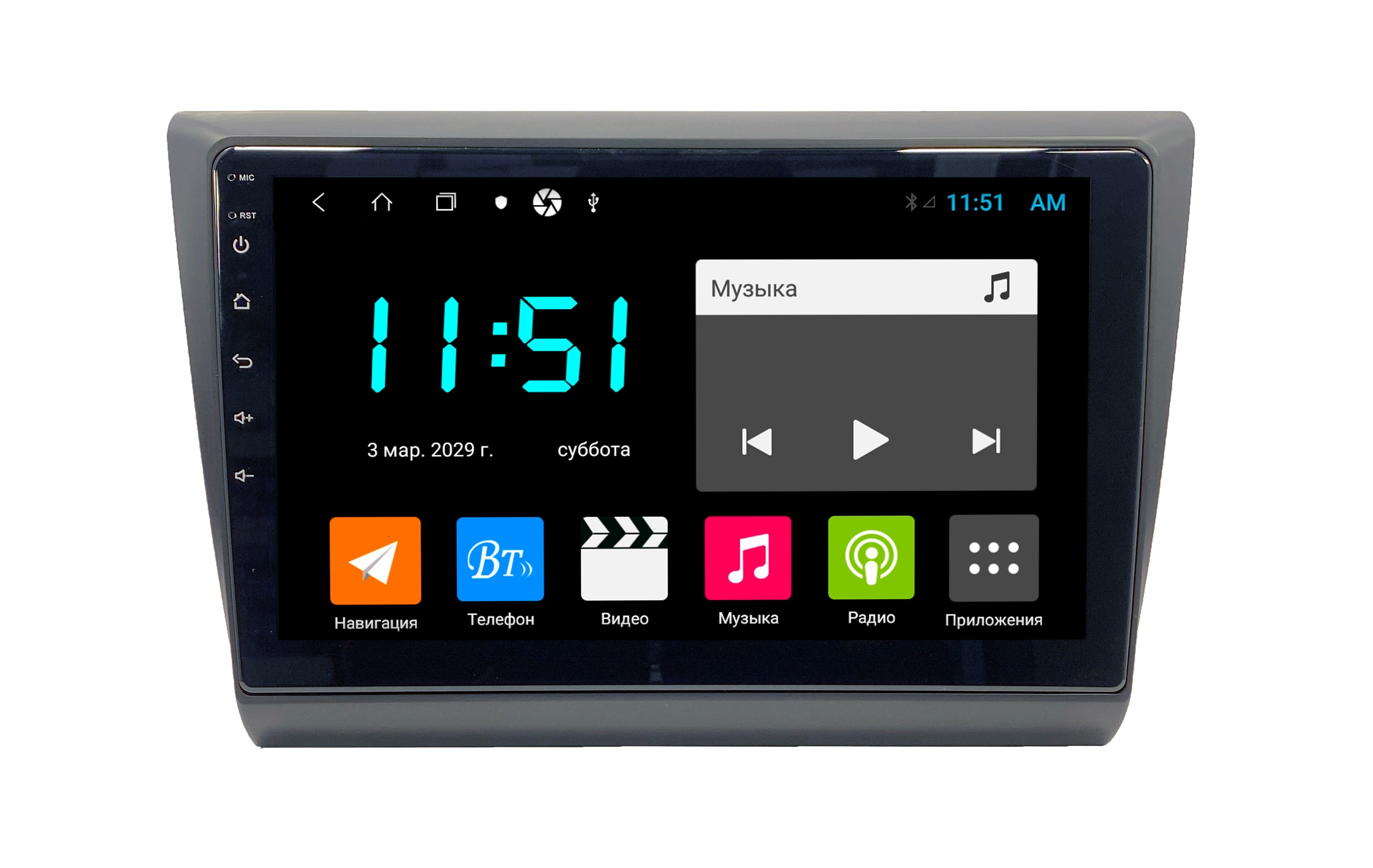 Штатная автомагнитола Zenith Lifan Myway Android 12 464GB Мультируль ШГУ 3055400₽