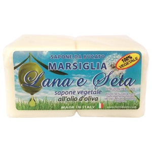фото Мыло nesti dante lana & seta with olive oil laundry soap шерсть и шелк