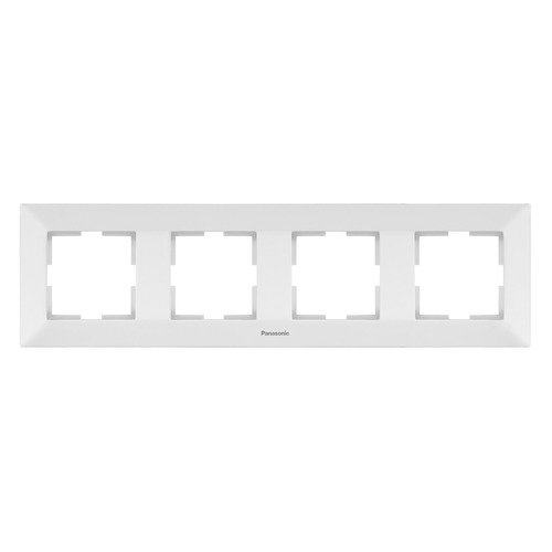 

Рамка Panasonic Arkedia (WMTF08042WH-RU) 4x гориз.мон. пластик белый (упак.:1шт)
