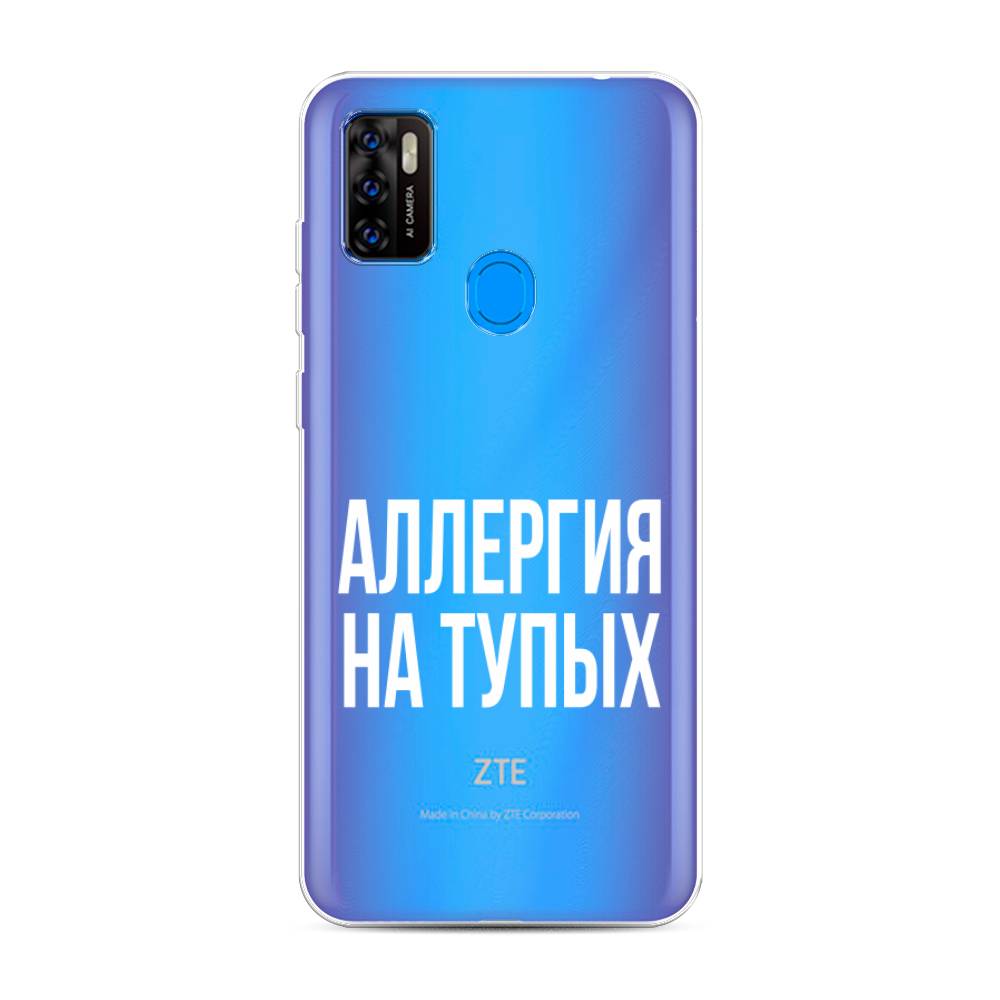 

Чехол Awog на ZTE Blade A7s 2020 / ЗТЕ Блэйд A7s 2020 "Аллергия на тупых", Разноцветный, 133950-6