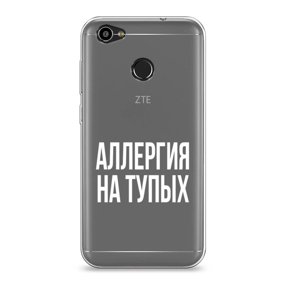 

Чехол Awog на ZTE Blade A6 / ЗТЕ Блэйд A6 "Аллергия на тупых", 132350-6