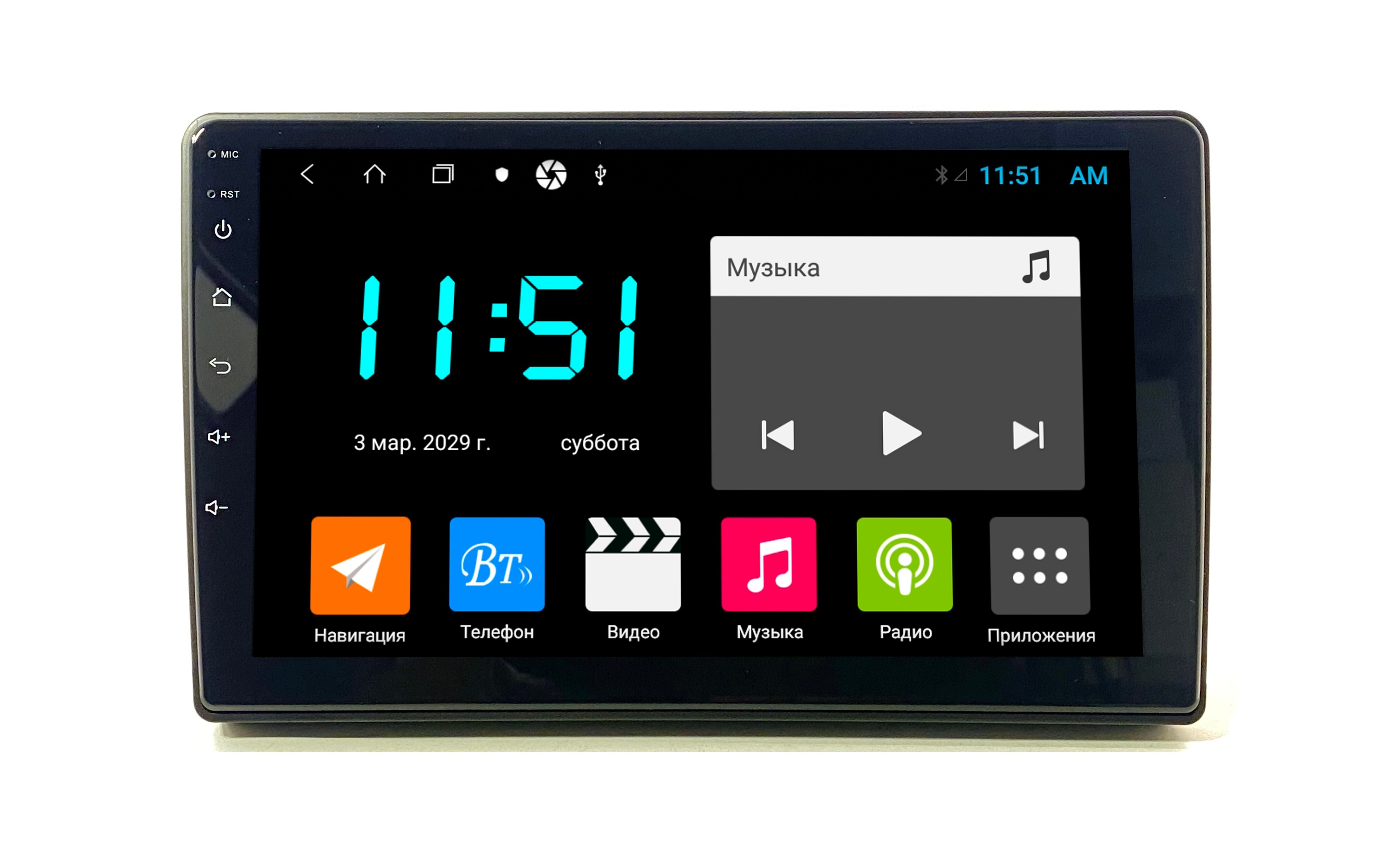 Штатная автомагнитола Zenith Lada Granta Android 12 464GB Мультируль ШГУ 3063900₽