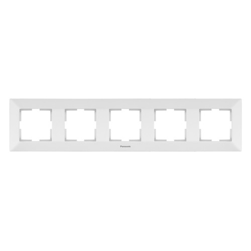 

Рамка Panasonic Arkedia (WMTF08052WH-RU) 5x гориз.мон. пластик белый (упак.:1шт)