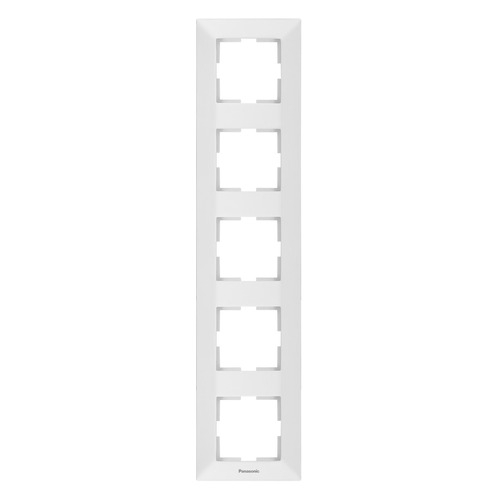 

Рамка Panasonic Arkedia (WMTF08152WH-RU) 5x верт.монт. пластик белый (упак.:1шт)