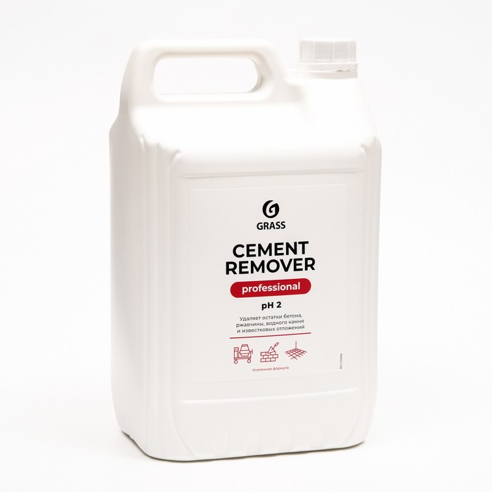 Средство для очистки после ремонта GRASS Cement Remover, 5,8 кг средство для очистки колесных дисков grass