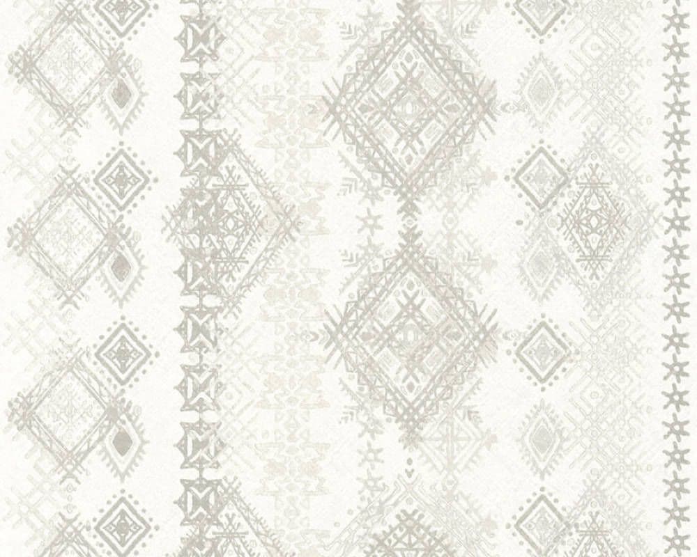 

Обои AS Creation Boho Love 36466-3, Белый;серый