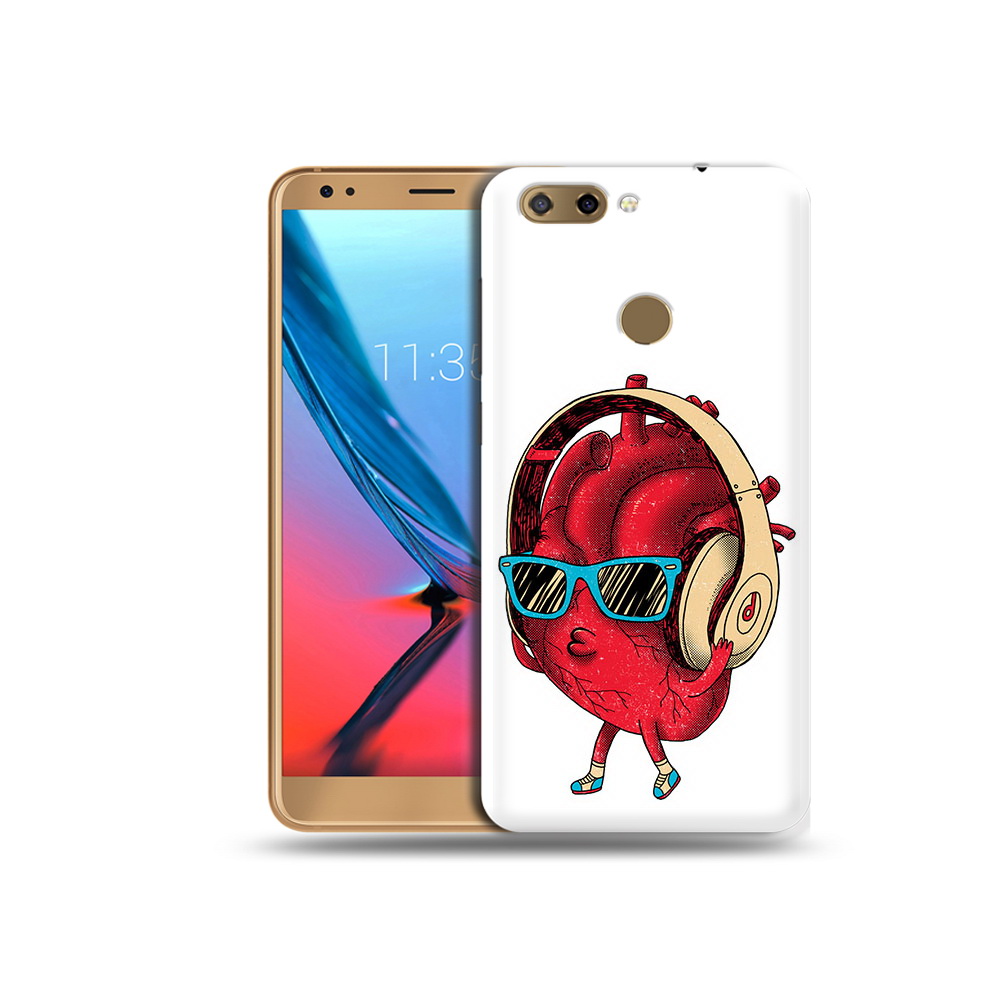 

Чехол MyPads Tocco для ZTE Blade V9 слушай сердце (PT106427.464.609), Прозрачный, Tocco