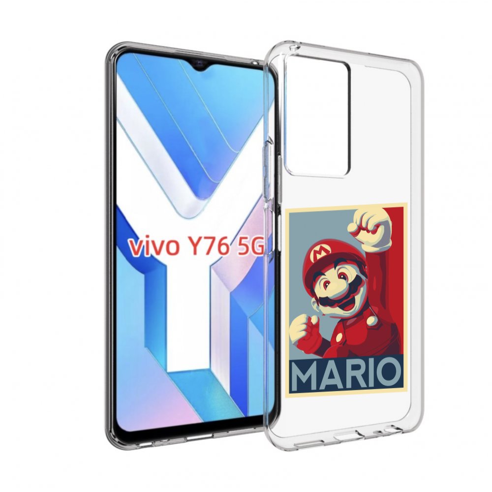 

Чехол MyPads злой марио для Vivo Y76 5G, Прозрачный, Tocco