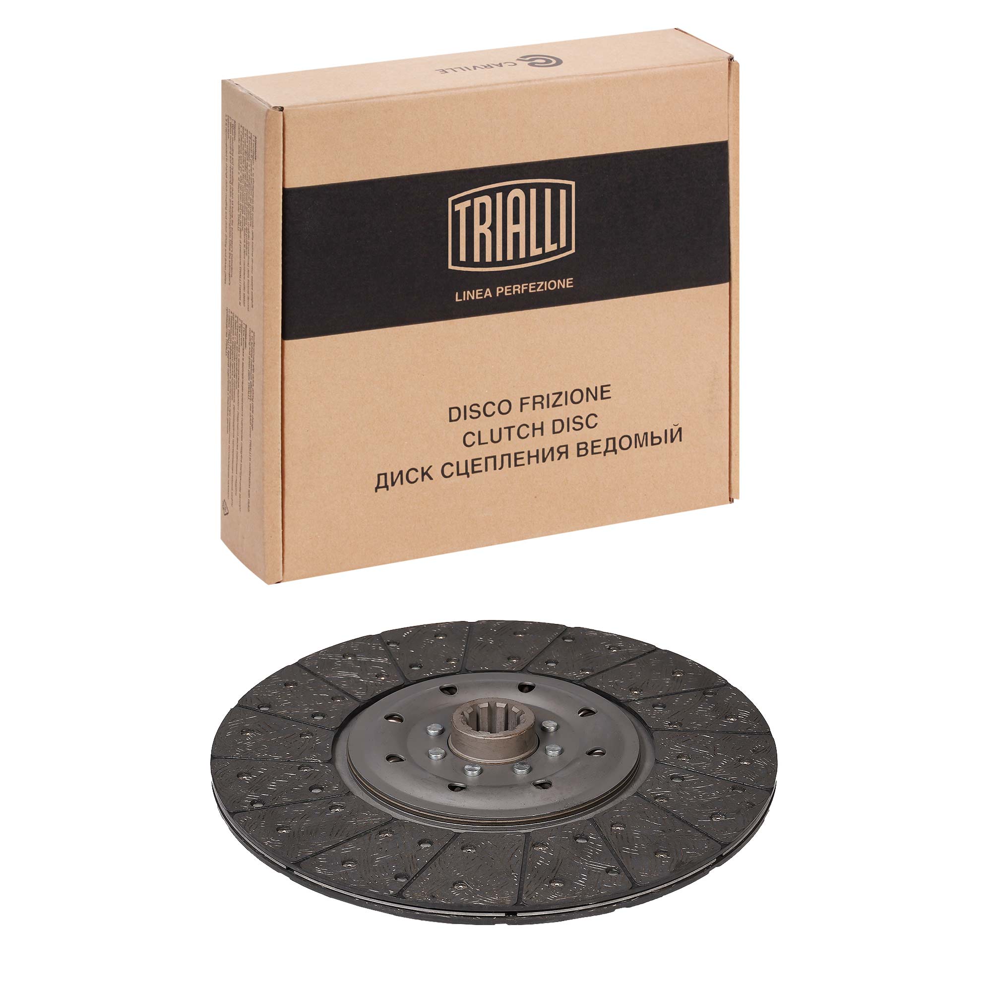 

Диск сцепления ведомый для автомобилей ГАЗ 4301/33104 Валдай (дв. ММЗ-245.7) TRIALLI FD392